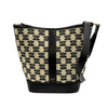 Celine Small Triomphe Embroidered Canvas Bucket Bag Secondhand