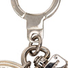Louis Vuitton Brass Damier Porte Cles Address Bag Charm and Key Holder Secondhand