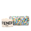Fendi Sarah Coleman Micro FF Embossed Calfskin Fish Eye Vertigo Wallet On Chain Secondhand