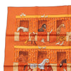 Hermès Les Boxes Silk Scarf 90 Secondhand