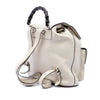 Gucci Grained Calfskin Bamboo Tassel Backpack Secondhand