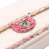 Secondhand Chanel Quilted Lambskin and Tweed Elegant Trim Flap