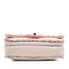 Secondhand Chanel Quilted Lambskin and Tweed Elegant Trim Flap