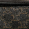 Celine Large Triomphe Coated Canvas Clutch Secondhand