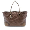 Gucci Metallic Guccissima Heart Bit Tote Secondhand