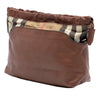 Burberry House Check Canvas and Calfskin Little Crush Crossbody Secondhand