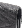 Chanel CC Chevron Caviar Square Wallet On Chain Secondhand