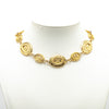 Secondhand Chanel Gold Plated CC Medallion Link Necklace