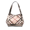 Burberry Small Supernova Check Coated Canvas Canterbury Tote Secondhand