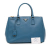 Prada Medium Saffiano Lux Galleria Double Zip Satchel Secondhand