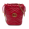 Secondhand Gucci Small GG Marmont Matelasse Leather Bucket Bag