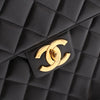 Chanel CC Quilted Lambskin Flap Briefcase Secondhand