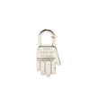 Secondhand Hermès Palladium Plated Annee de la Main Hand Cadena Charm