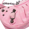 Balenciaga Mini BB Monogram Denim Le Cagole Secondhand
