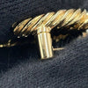 Chanel Gold Plated CC Faux Pearl Rhinestone Brooch Secondhand