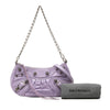 Balenciaga Mini Embossed Leather Motocross Le Cagole Secondhand