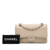 Chanel Medium Classic Chevron Lambskin Double Flap Secondhand