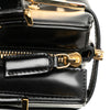 Ferragamo Leather Double Gancini Side Buckle Satchel Secondhand