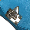 Valentino Small Grained Calfskin Rockstud Trapeze Satchel Secondhand