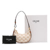 Celine Triomphe Coated Canvas Ava Shoulder Bag Secondhand