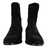 Secondhand Saint Laurent Suede Ankle Boots - '10s