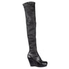 Secondhand Rick Owens Thigh-high Stretch Boots - '20s