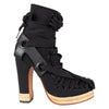 Secondhand Collection Privée Lace-up Heels - '10s