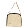 Secondhand Collection Privée Croc-Embossed Crossbody Bag - '10s