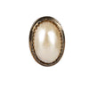 Secondhand Collection Privée Vintage Faux Pearl Ring - '90s