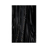 Secondhand Faux Fur Scarf with Leather Fringes - '10s