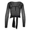 Secondhand Cora Groppo Tie-up Cardigan - '10s