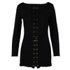 Secondhand Collection Privée Front Lace-up Top - '10s