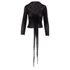 Secondhand Collection Privée Tie-up Cardigan Top - '00s