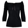 Secondhand Prada Top with Ribbon - '00s