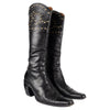 Secondhand Sartore Studded Western Boots - '10s