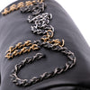 Chanel Calfskin Signature Chain 20s Bowling Bag Secondhand