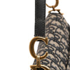 Secondhand Dior Mini Oblique Canvas Saddle Bag