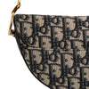 Dior Mini Oblique Canvas Saddle Bag Secondhand