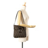 Fendi Zucca Canvas Shoulder Bag Secondhand