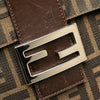 Fendi Zucca Canvas Shoulder Bag Secondhand
