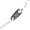 Louis Vuitton Silver Plated Enamel Game On Dice Pendant Necklace Secondhand
