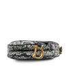 Dior Canvas Reverse Embroidered Toile De Jouy Saddle Bag Secondhand