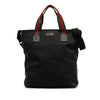 Gucci GG Canvas Web Tote Secondhand