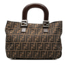 Fendi Zucca Canvas Handbag Secondhand
