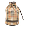 Burberry Haymarket Check Canvas Drawstring Pouch Secondhand