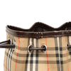 Burberry Haymarket Check Canvas Drawstring Pouch Secondhand