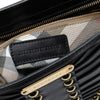 Secondhand Burberry Studded Leather Shoulder Bag