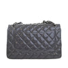 Chanel Jumbo Classic Striped Patent Double Flap Secondhand