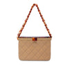 Chanel CC Quilted Lambskin Tortoiseshell Box Bag Secondhand