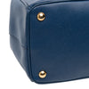 Prada Medium Bicolor Saffiano Lux Galleria Double Zip Satchel Secondhand